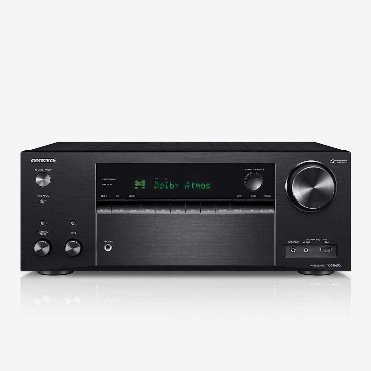 その他 ONKYO tx-nr686-front-black-