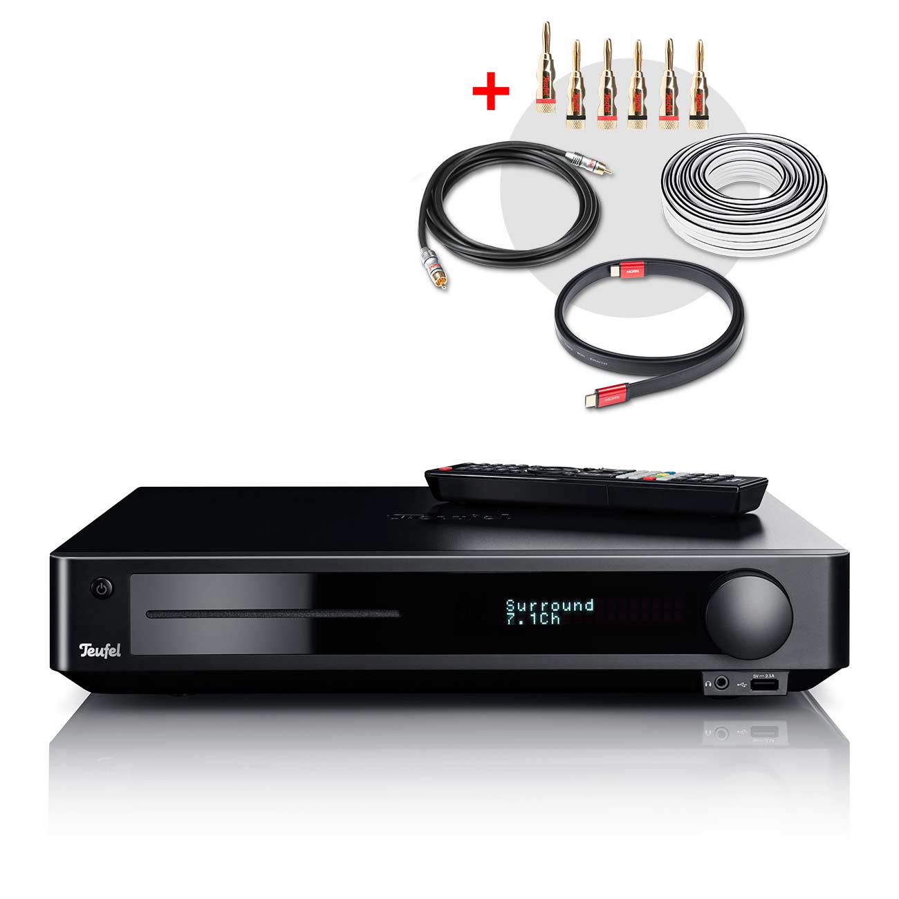 Impaq 8000 Blu-ray Receiver inkl. cable Set