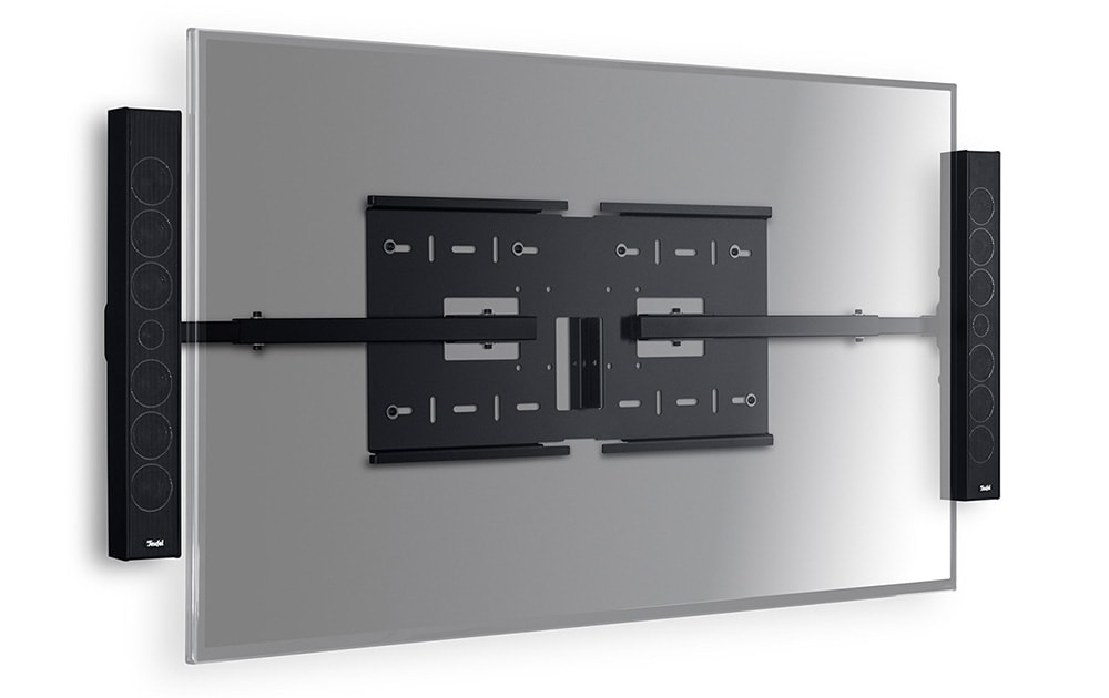 Étagère TV Murale Réglable Sans Perçage - Support Pour Barre De Son, Console, Routeur, 33x16cm