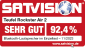 Testbericht - Satvision - ROCKSTER AIR 2 - 92,4% Sehr gut