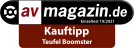 Testbericht - av-magazin.de - BOOMSTER - Kauftipp