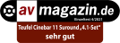 Testbericht - av-magazin.de - CINEBAR 11 Surround 4.1-Set - sehr gut