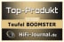 Testbericht - hifi-journal.de - BOOMSTER - Top-Produkt