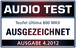 Testbericht - Audio Test - Ultima 800 Mk.2 - Ausgezeichnet