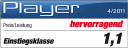 Testbericht - Player - Concept B 20 hervorragend 1,1 04/2011