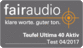 Testbericht - Fairaudio - Ultima 40 Aktiv 04/2017