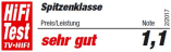 Testbericht - HiFi Test - Cinesystem Trios 1,1 sehr gut
