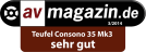 Testbericht - AV Magazin - Consono 35 Mk3 - Sehr gut