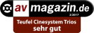 Testbericht - AV-Magazin - Cinesystem Trios Testergebnis 02.17 - sehr gut
