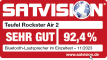 Testbericht - Satvision - ROCKSTER AIR 2 - 92,4% Sehr gut