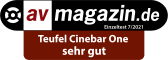 AV-Magazin.de - Teufel Cinabar One - Sehr gut