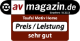 Testbericht - av-magazin.de - MOTIV® HOME - Preis-Leistung Sehr Gut