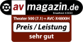 Testbericht - av-magazin.de - THEATER 500 + Denon AVC-X4800H 7.1-Set Preis-Leistung Sehr Gut