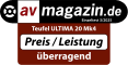 Testbericht - av-magazin.de - ULTIMA 20 Preis-Leistung