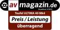 Testbericht - av-magazin.de - ULTIMA 40 Preis-Leistung