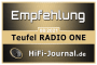 Testbericht - hifi-journal.de - RADIO ONE - Empfehlung