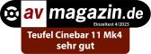 Testbericht - AV-Magazin - CINEBAR 11 Mk4 - sehr gut