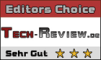 TechReview EditorsChoice sehr gut