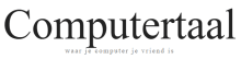 Logo - Computertaal