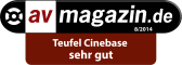 Testbericht - AV Magazin - Cinebase sehr gut