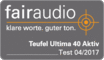 Testbericht - Fairaudio - Ultima 40 Aktiv 04/2017