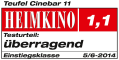 Testbericht - Heimkino - Cinebar 11 - Überragend 5/6-2014