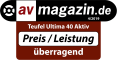 Testbericht av-magazin.de Ultima 40 Aktiv (2019) Preis-Leistung
