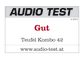 Testbericht - Audio Test - Kombo 42 gut