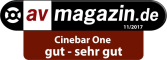 Ausgezeichnet Soundbar Cinebar One