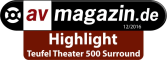 Testbericht - AV Magazin - Theater 500 Suroound