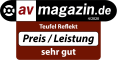 Testbericht av-magazin.de Reflekt Preis-Leistung