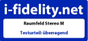 Testbericht - i-fidelity - Raumfeld Stereo M - sehr gut