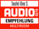 Ausgezeichnet Audio Teufel One S