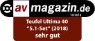 Testbericht - AV-Magazin - Ultima 40 (2018) Surr.5.1-Set Testurteil