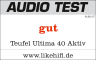 Ausgezeichnet Audio Testbericht Stereo-Lautsprecher Ultima 40 Aktiv