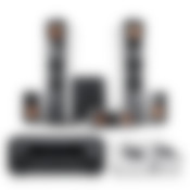 ULTIMA 40 Surround + Denon X3800H für Dolby Atmos - white