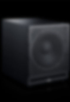 S 6000 Subwoofer Front view with gutter