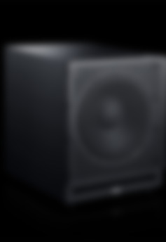 S 6000 Subwoofer Front view with gutter