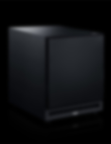S 6000 Subwoofer Front view with cover