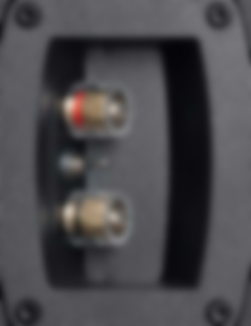 Theater 500 Dipole back view connections