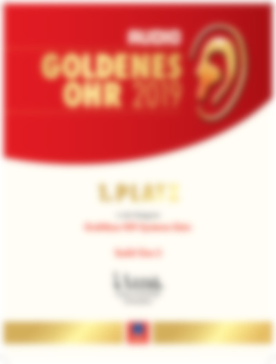Award - Goldenes Ohr 2019 - Audio - Teufel One S 