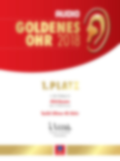 Award - Goldenes Ohr 2019 - Audio - Ultima 40 Aktiv