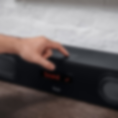Soundbar Cinebar Stereo-Lautsprecher Ultima Schwarz Anwendung