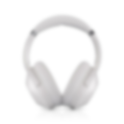 Galerie Bild 3 von 20 REAL BLUE NC 3 Over-Ear-Kopfhörer Frontansicht in Pearl White kabellos mit ANC und Bluetooth