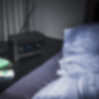 Radio 3sixty - black - Lifstyle Schlafzimmer 1