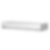 Raumfeld Soundbar - Subwoofer - white top angled