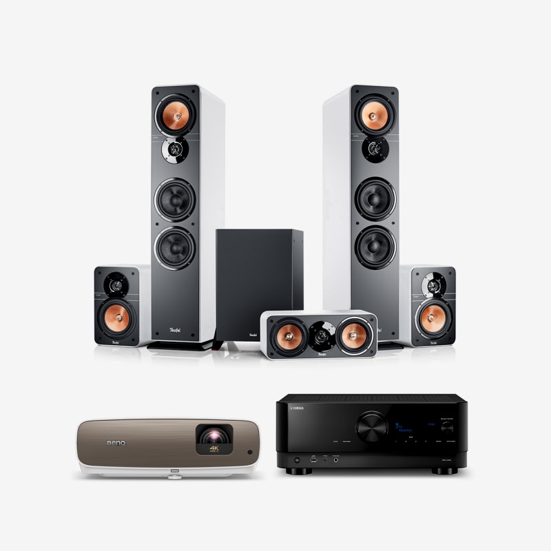 Gallery image 1 from 26 ULTIMA 40 Surround + Yamaha RX-V6A + BenQ W2710i "5.1-Set"