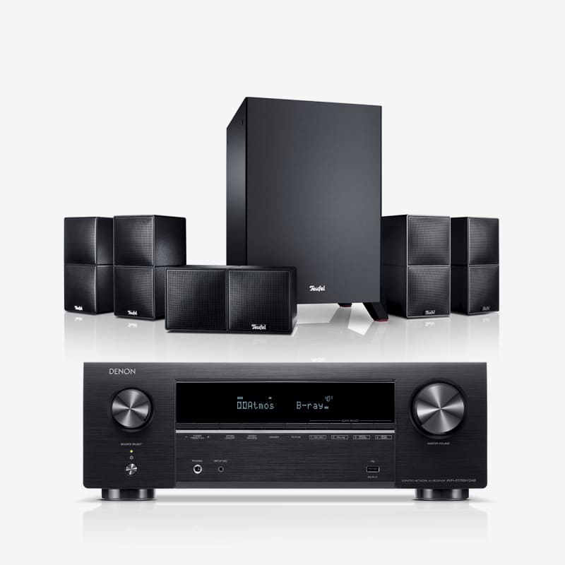 Gallery image 1 from 15 CUBYCON + DENON AVR-X1700H DAB "5.1-Set"