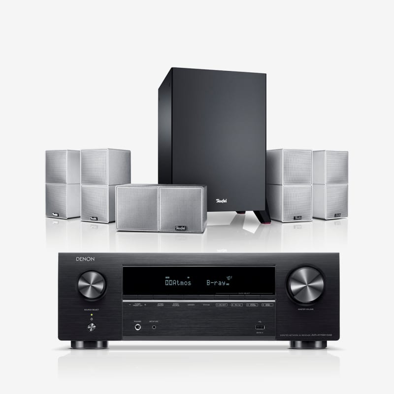 Gallery image 1 from 15 CUBYCON + DENON AVR-X1700H DAB "5.1-Set"