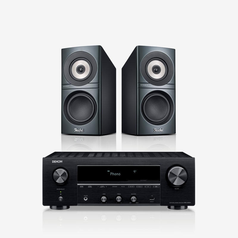 Galerie Bild 1 von 11 DEFINION 3S + DENON DRA-800H